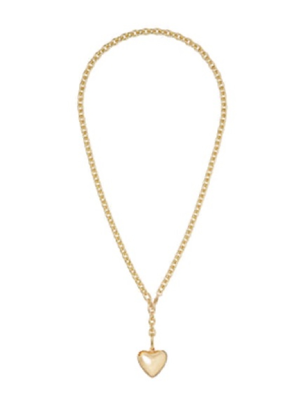 Roxanne Assoulin The Mini Puffy Heart Charm Necklace
